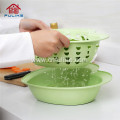 Plastic 2 in 1 Drainer Storage Basket